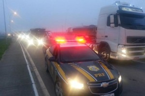 Caminhoneiros AN Policia Rodoviaria Federal