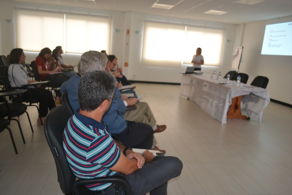 Detalhes da história da empresa apresentados por Daniela Rabaiolli Geraldi